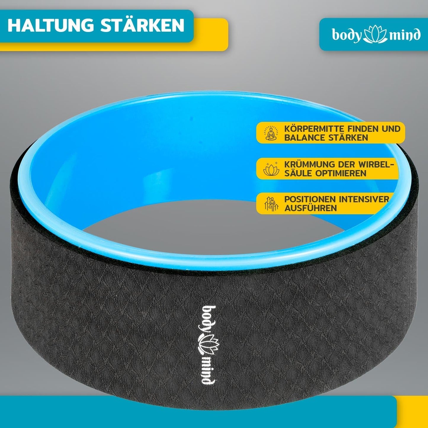 Yoga Rad, Blau