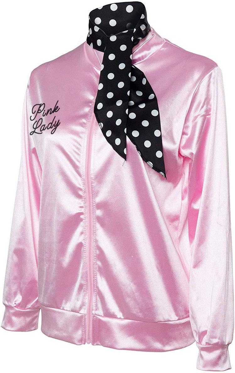 Retro-Damenkostüm Jacke Pink Lady