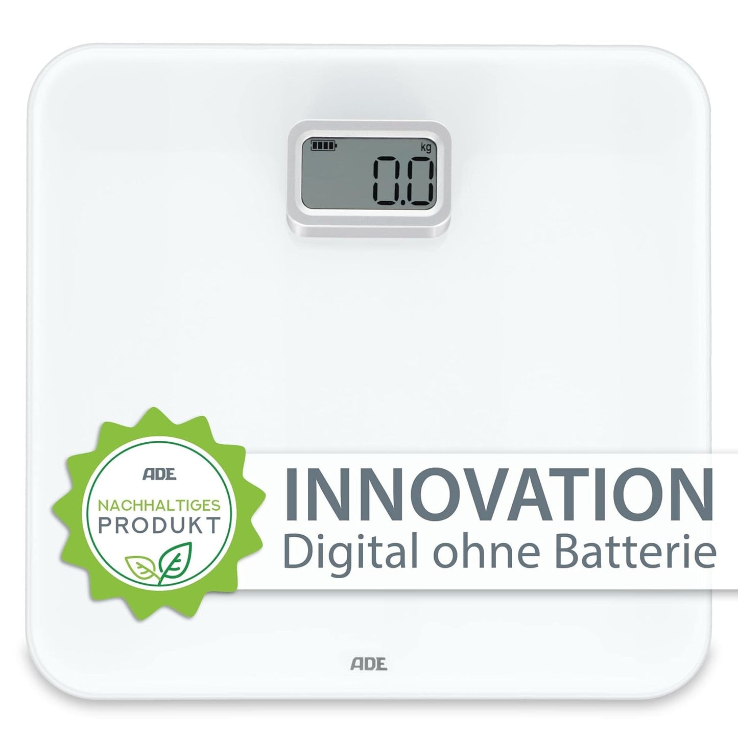 Digitale Personenwaage - BE2208, Weiss eco