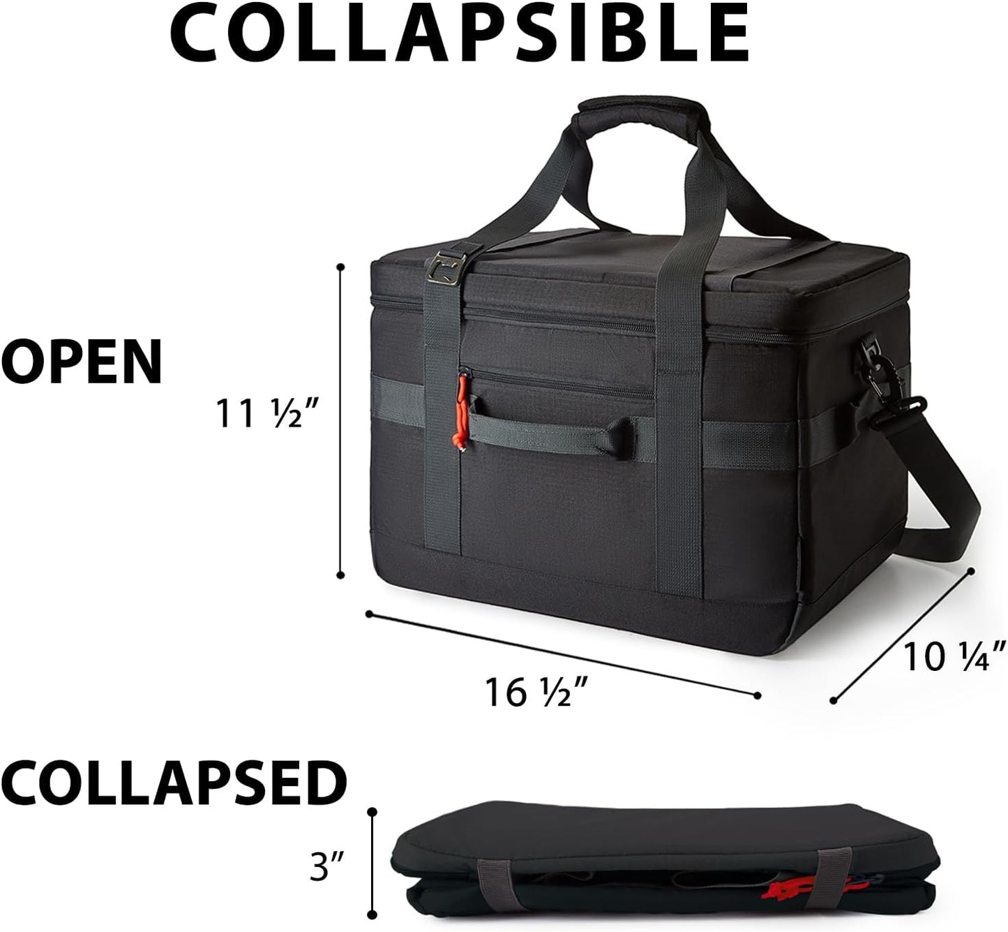 Kühltasche, Schwarz