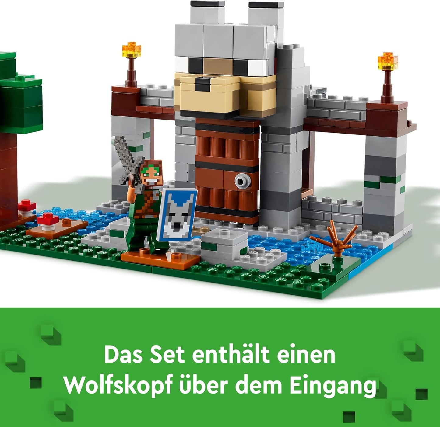 Minecraft Wolfsfestung