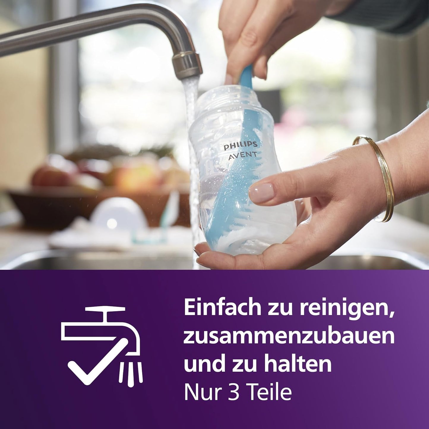Babyflaschen Natural Response Set (ab 0 Monaten), Gift set and 4 teats Single