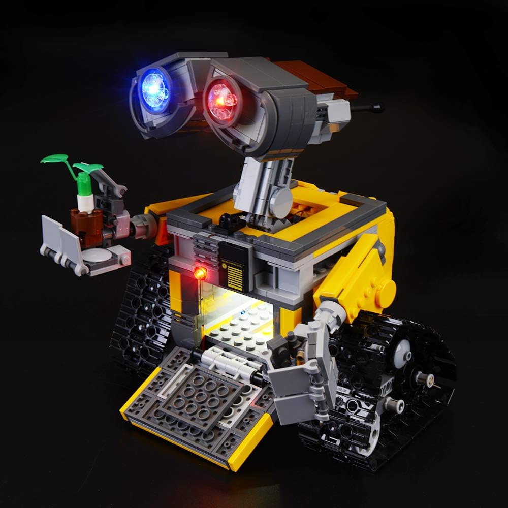 LED-Beleuchtungsset für Lego Wall E 21303, Lego 21303 Ideas Wall E