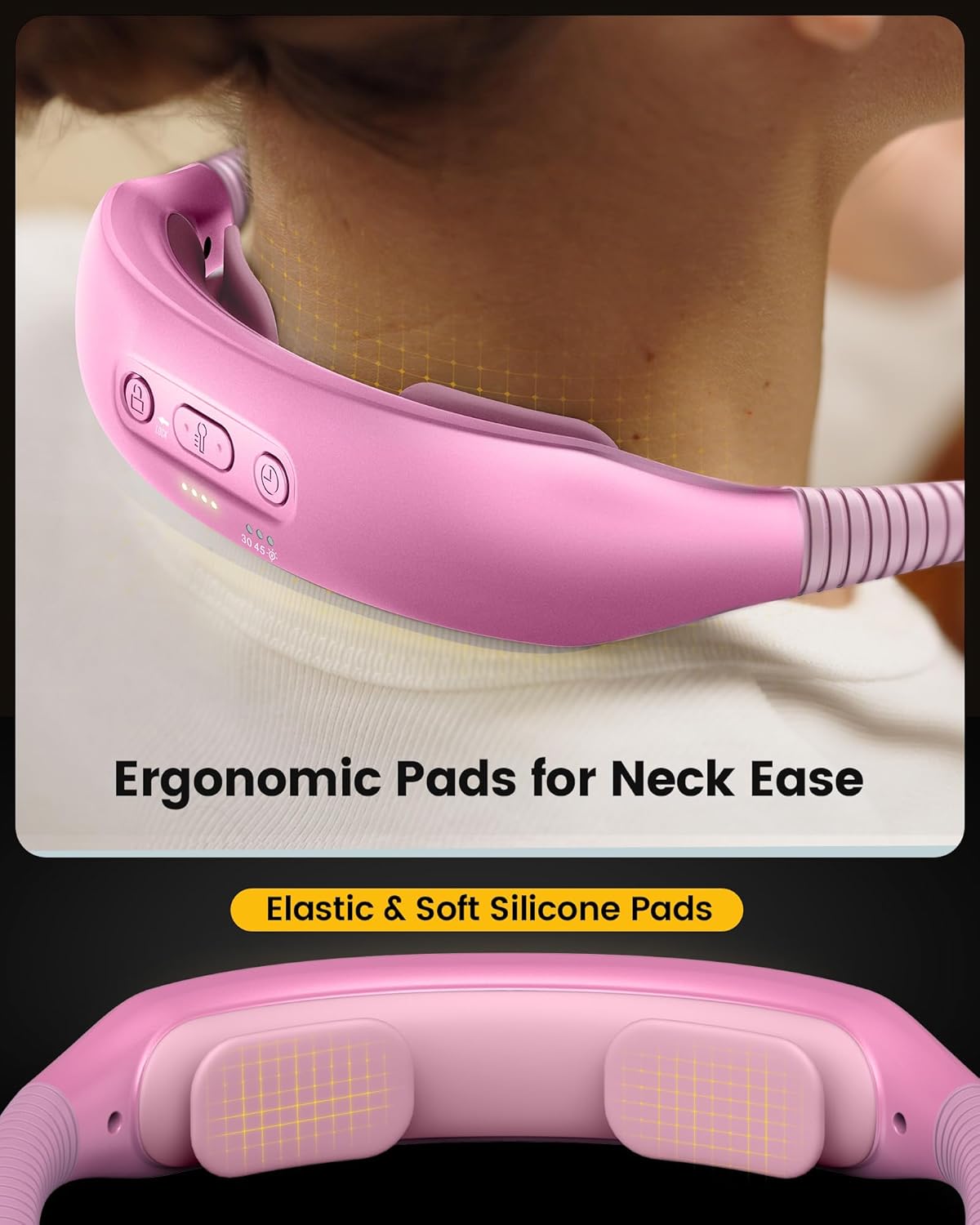 Leselampe für den Hals, Rosa