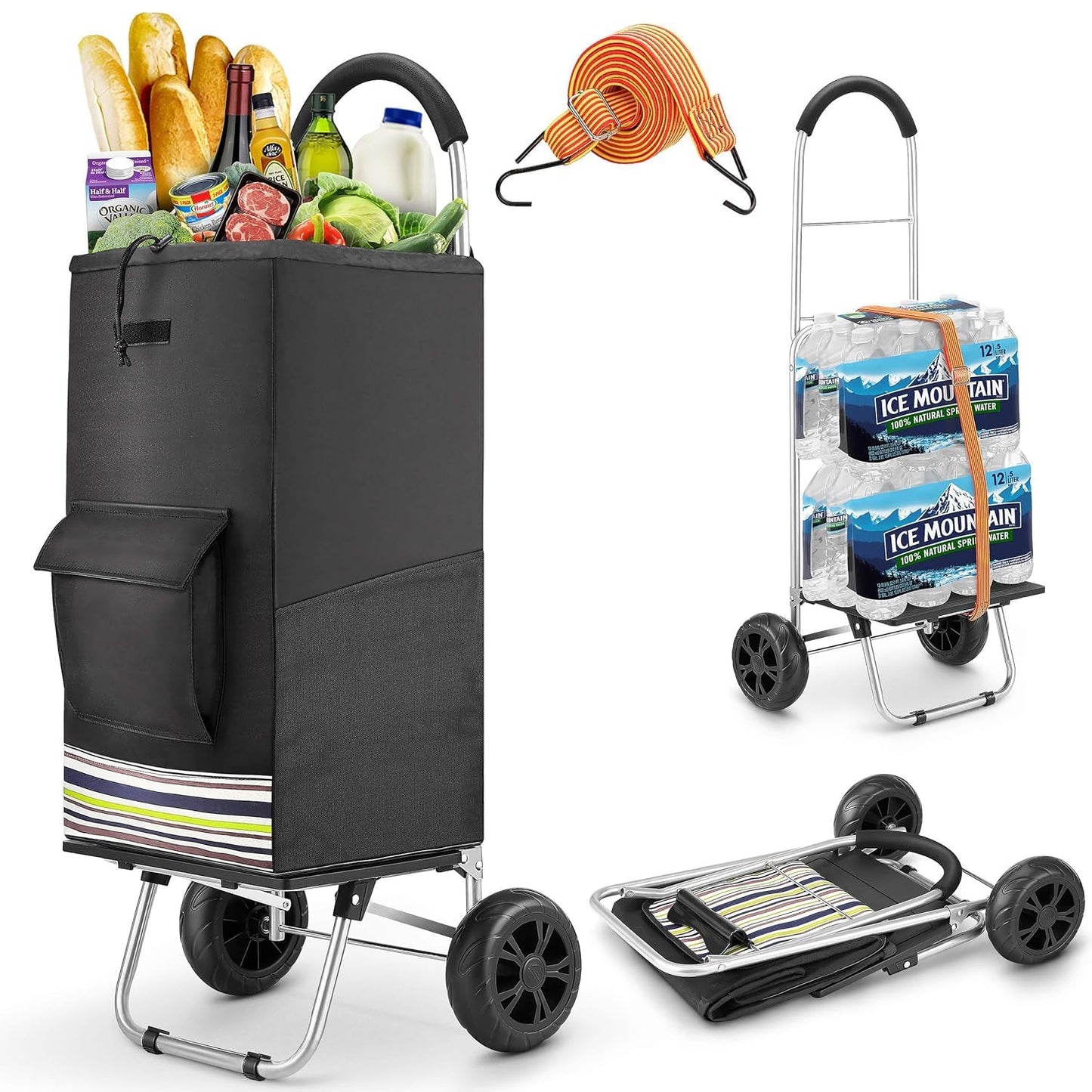 Klappbarer Einkaufstrolley