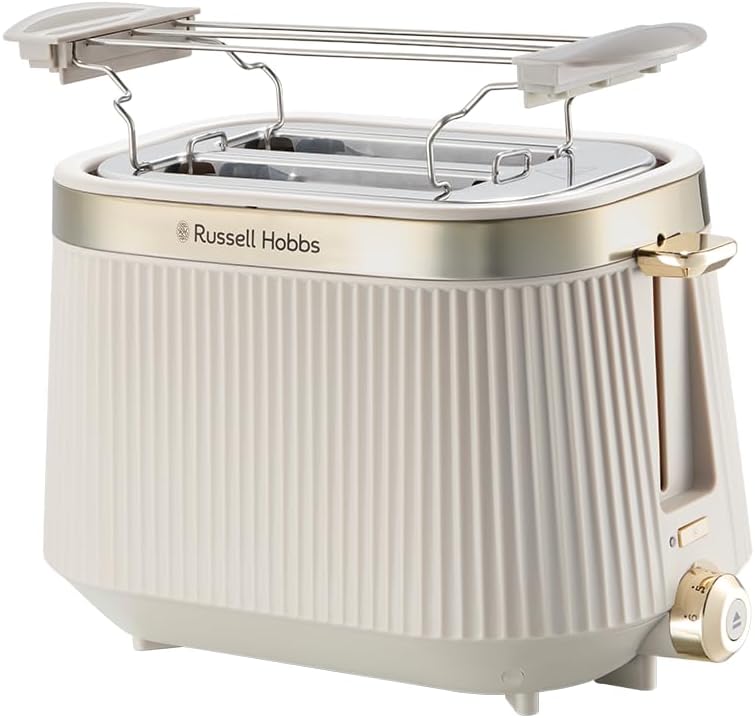 Toaster für 2 Scheiben mit Brötchenaufsatz