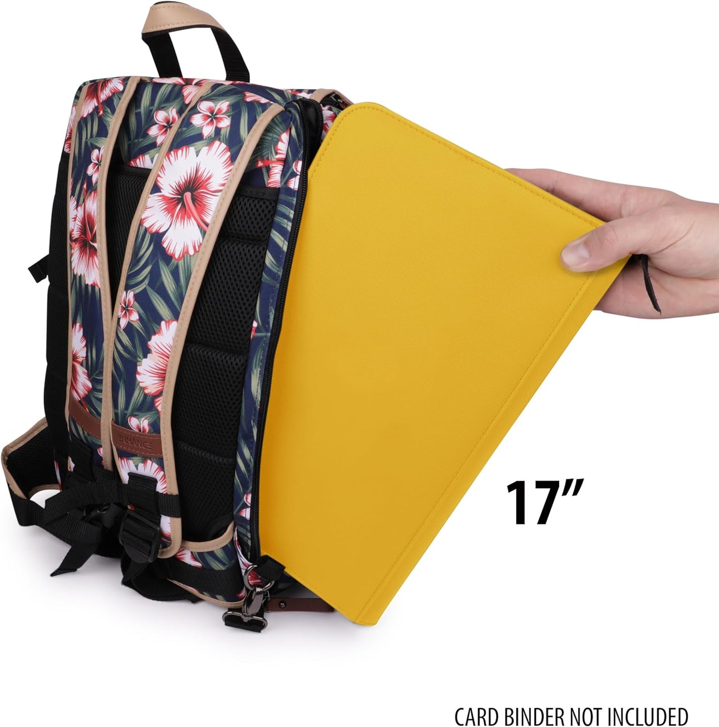 Sammelkarten-Aufbewahrungsbox-Rucksack, Einheitsgrösse Tropisch