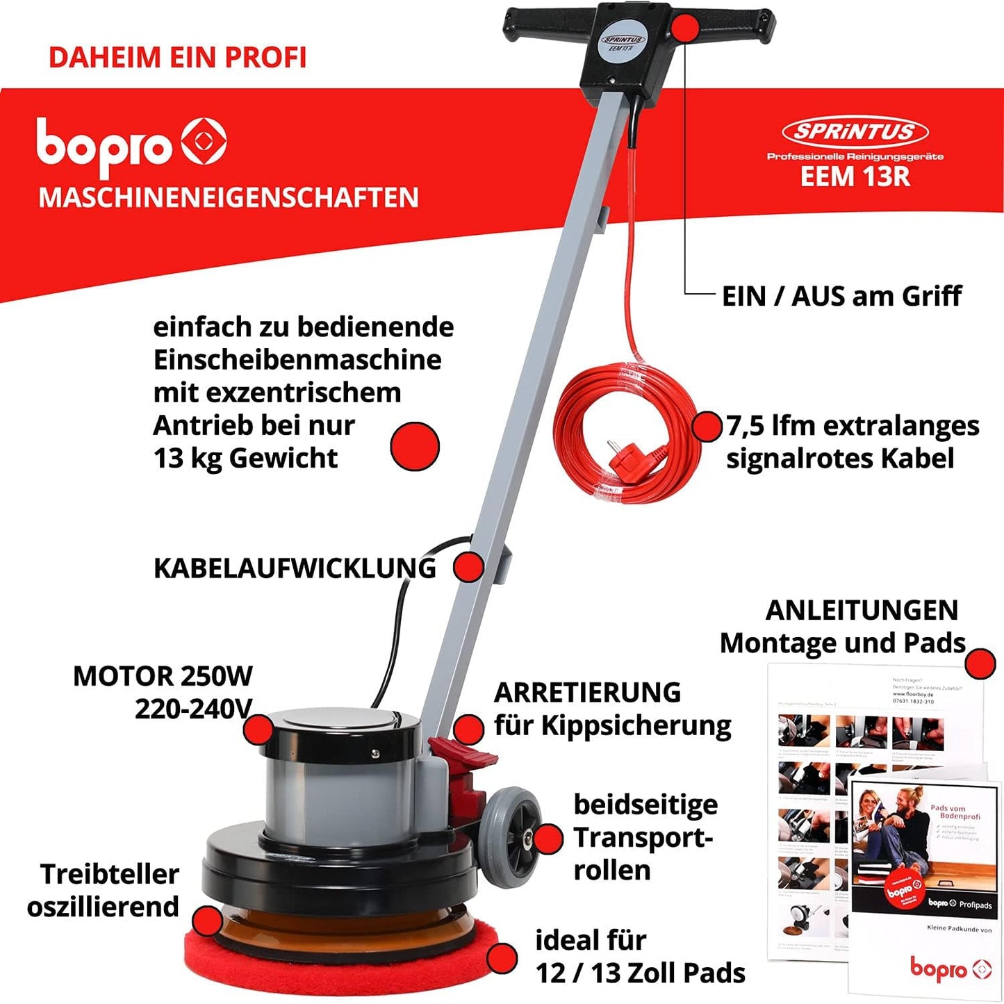 Reinigungs- und Poliermaschine Z12C Set, Starterset