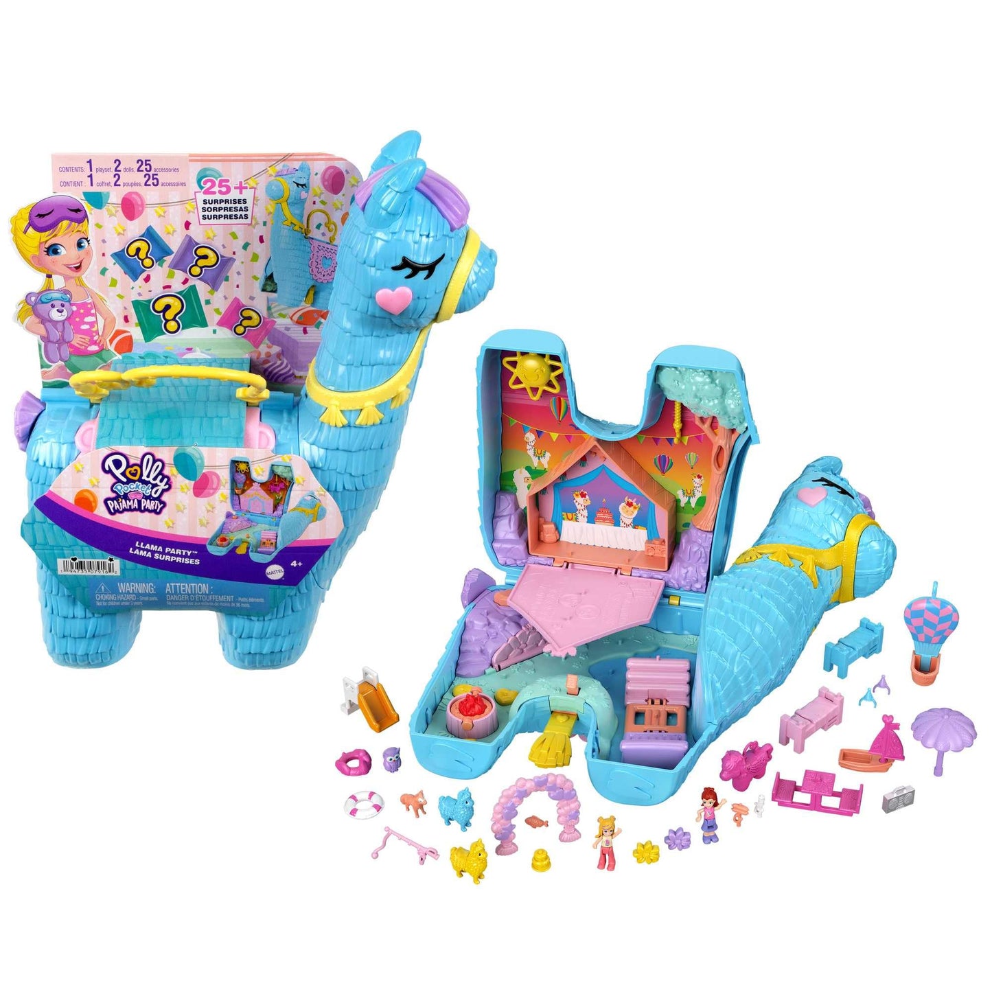 Lama Party Schatulle, Blau