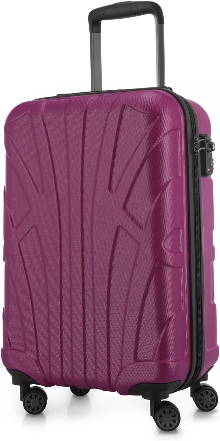 Handgepäck Hartschalen-Koffer, Magenta 55 cm