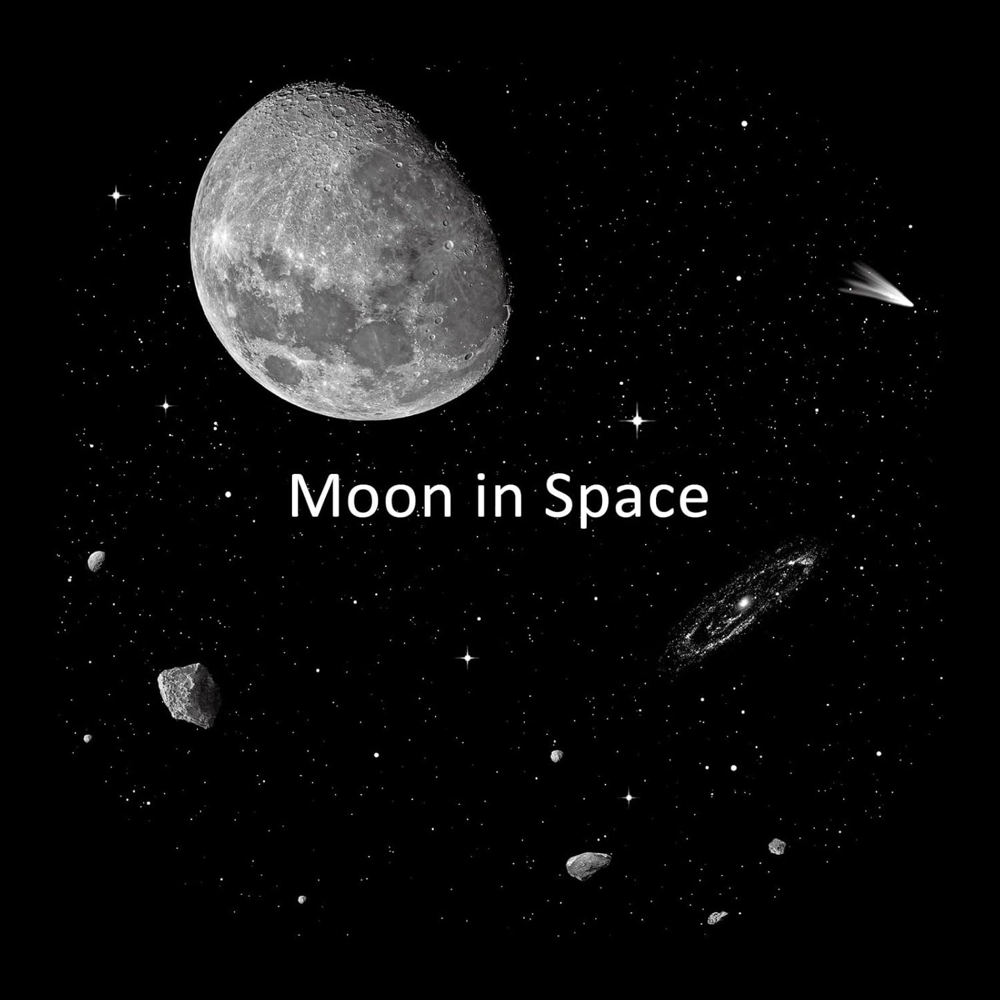 6 Stück Ultra HD Discs für Galaxy-Projektor Moon, Moon