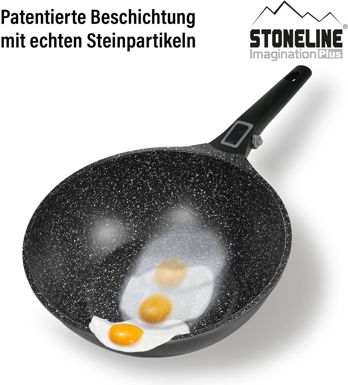 Imagination Plus Wok, Wok 30 cm Anthrazit