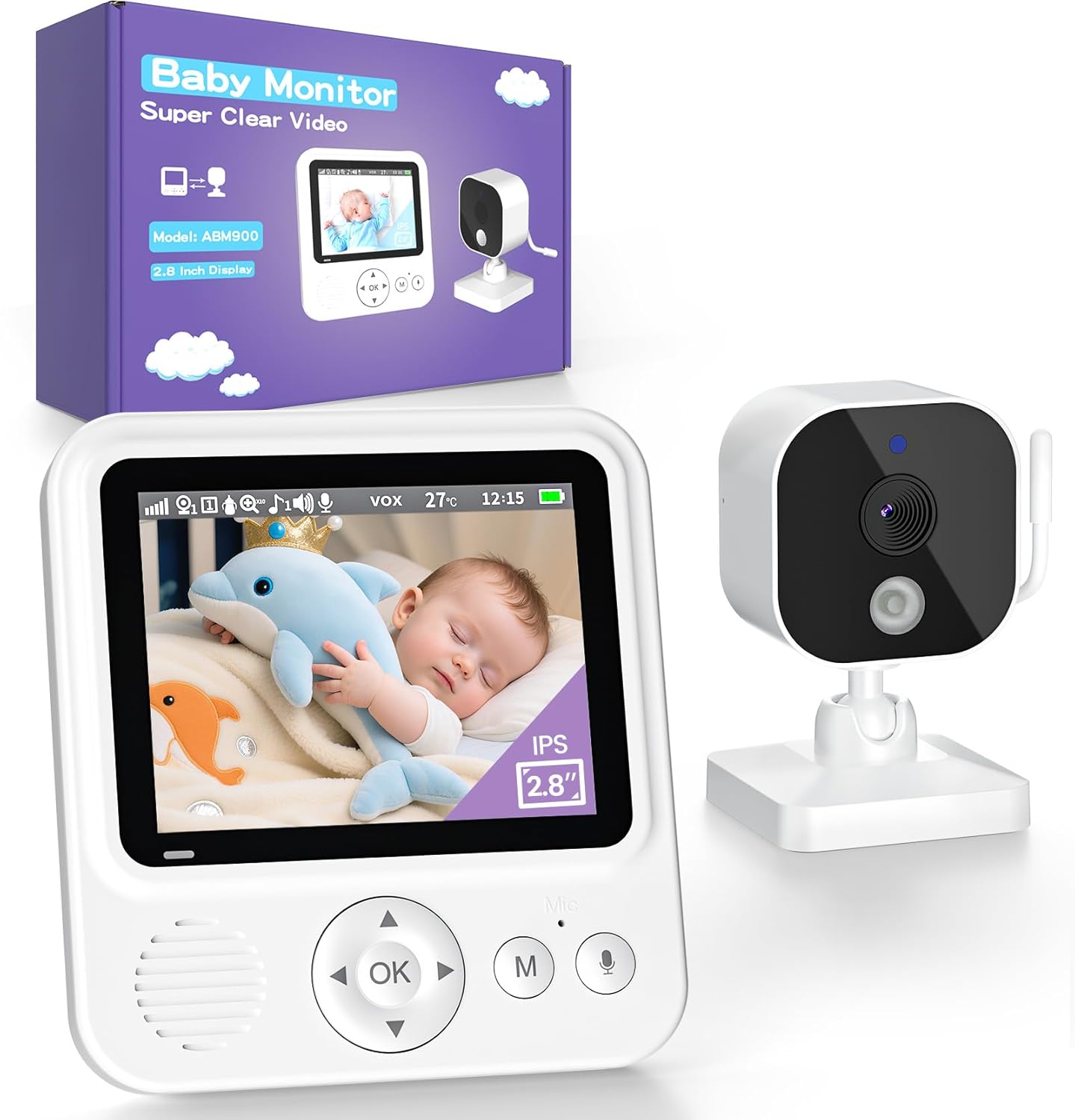 Baby Monitor, 2,8"