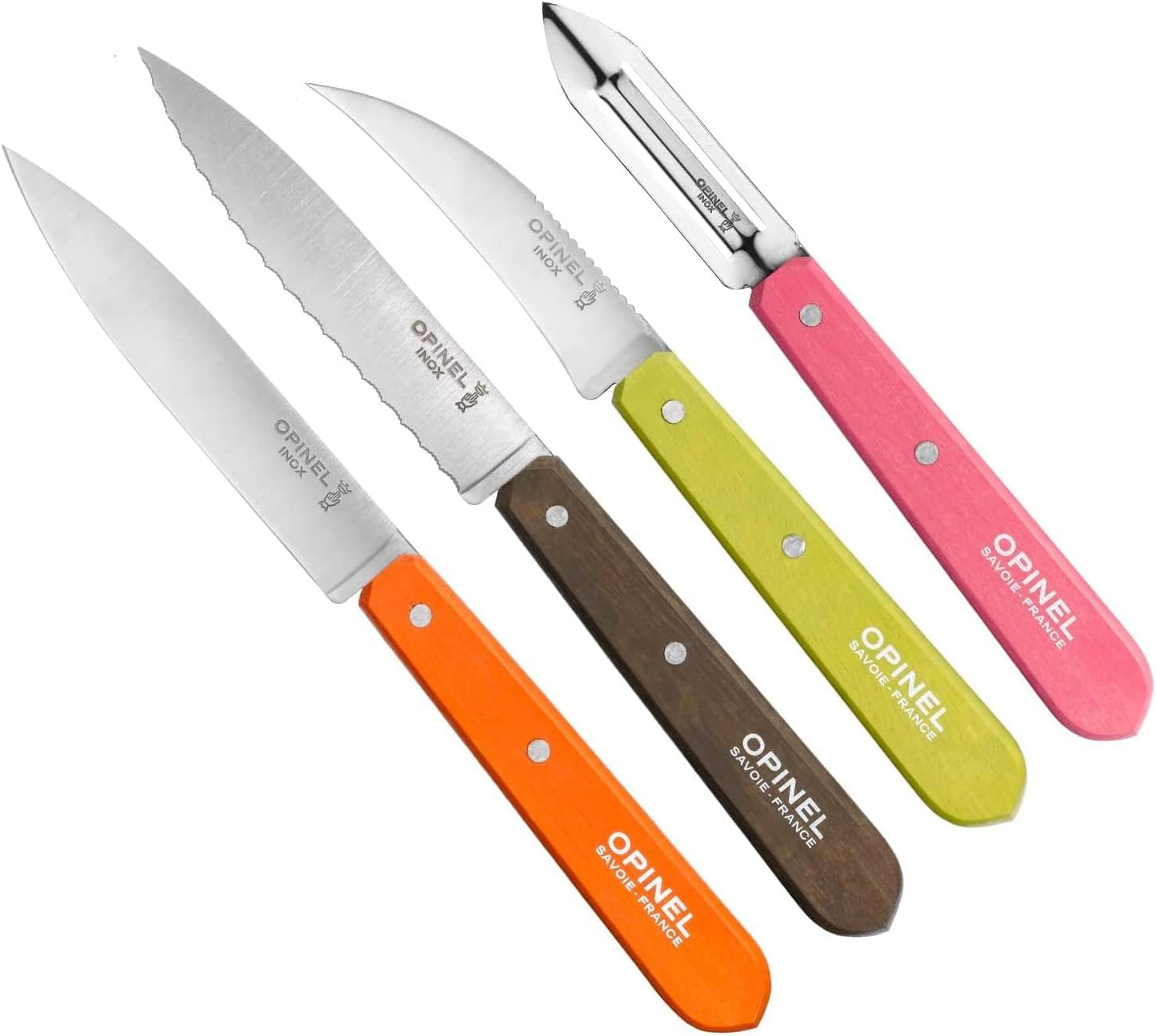 Küchenmesser-Set, Küchenmesser-Set, 4-teilig, rostfrei,