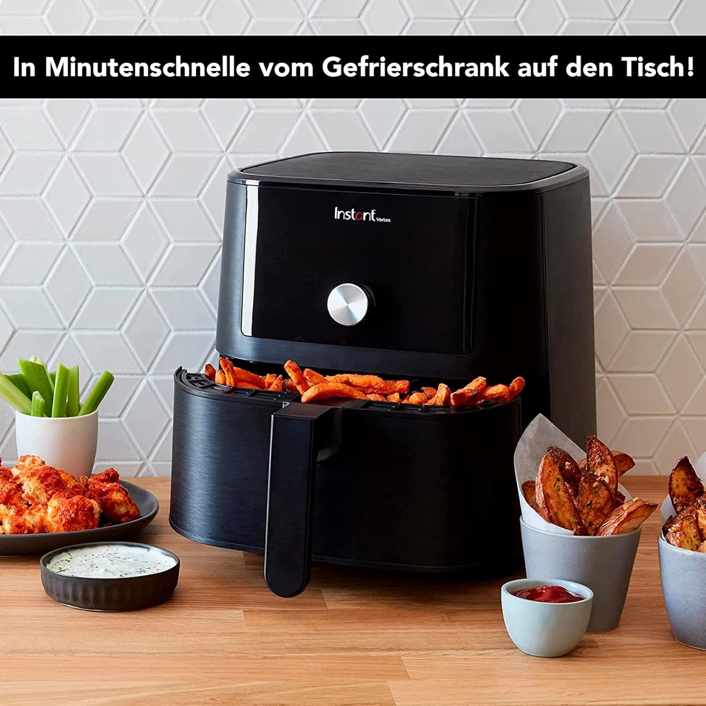 4-in-1 Heissluftfritteuse Vortex, Large Digital (5.7L)