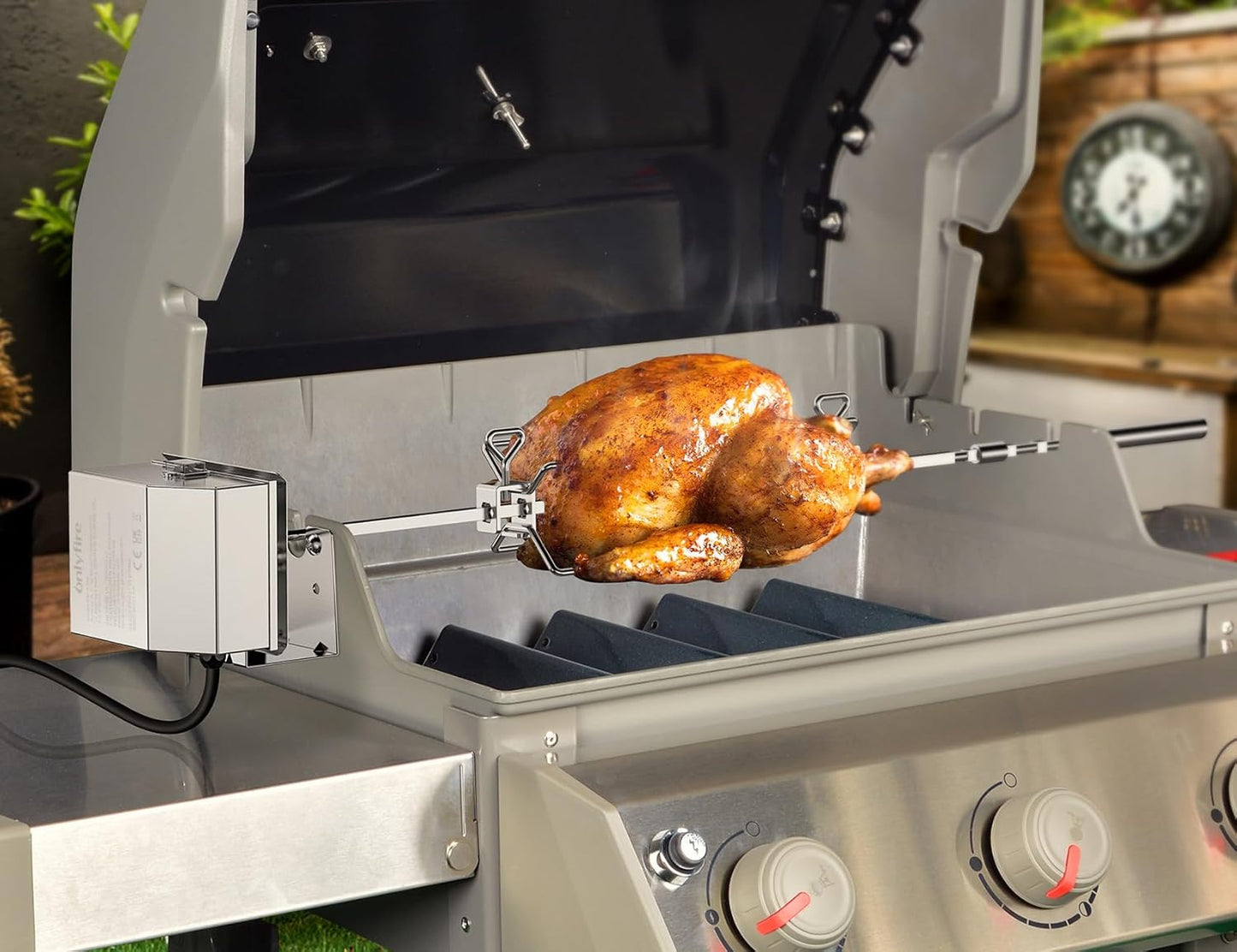 Grillspiess-Set für Gasgrills