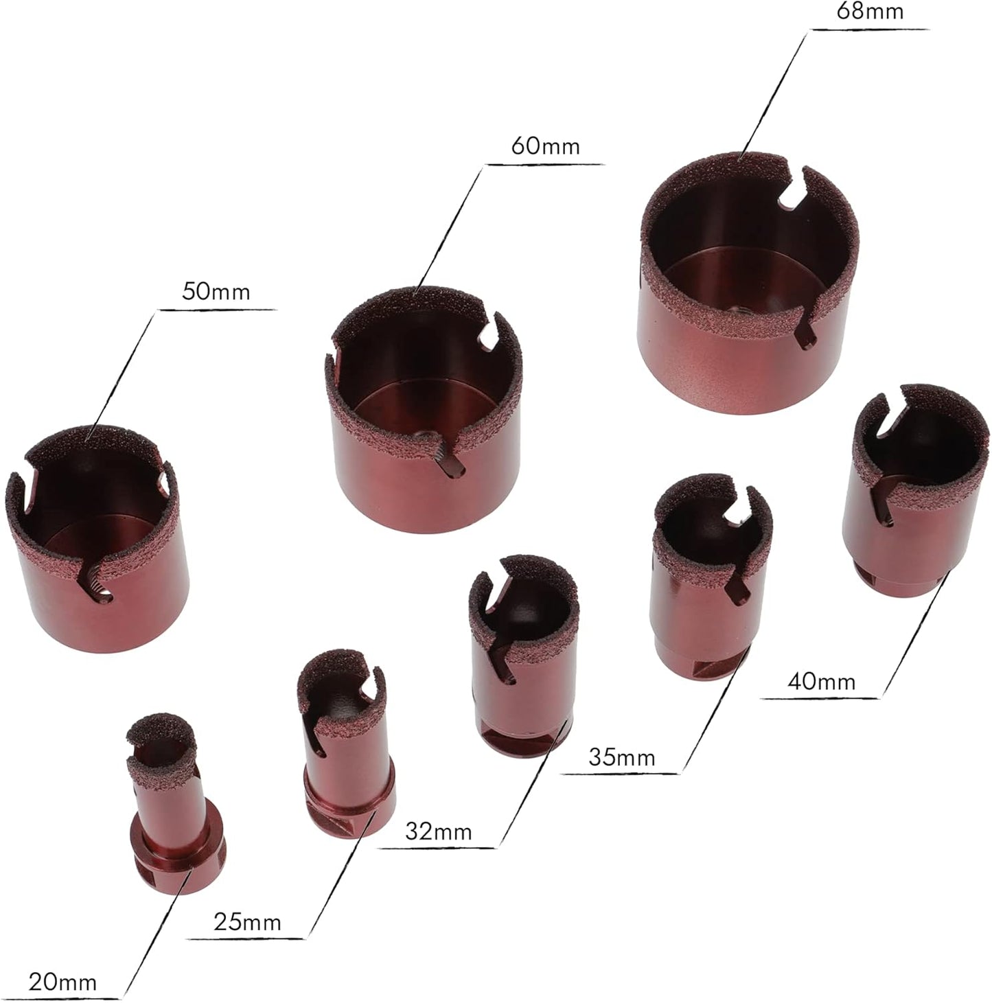 8-teiliges Fliesenbohrer-Set Speedmaster, 8-tlg. Set