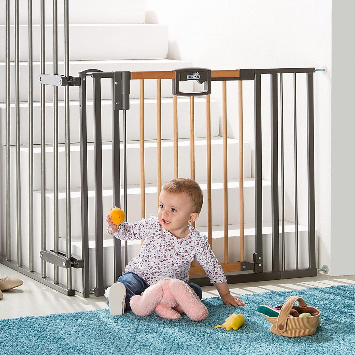 Verlängerung EASYLOCK Plus, 72 cm, steckbar, Anthrazit 72 cm (1er Pack)