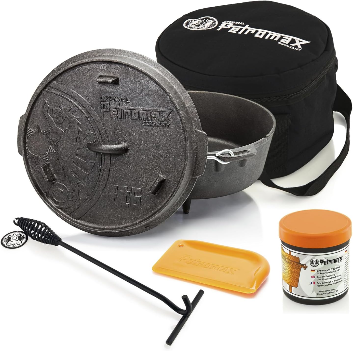 Dutch Oven COMBI-FT6, 5,5 Liter (mit Standfüssen)