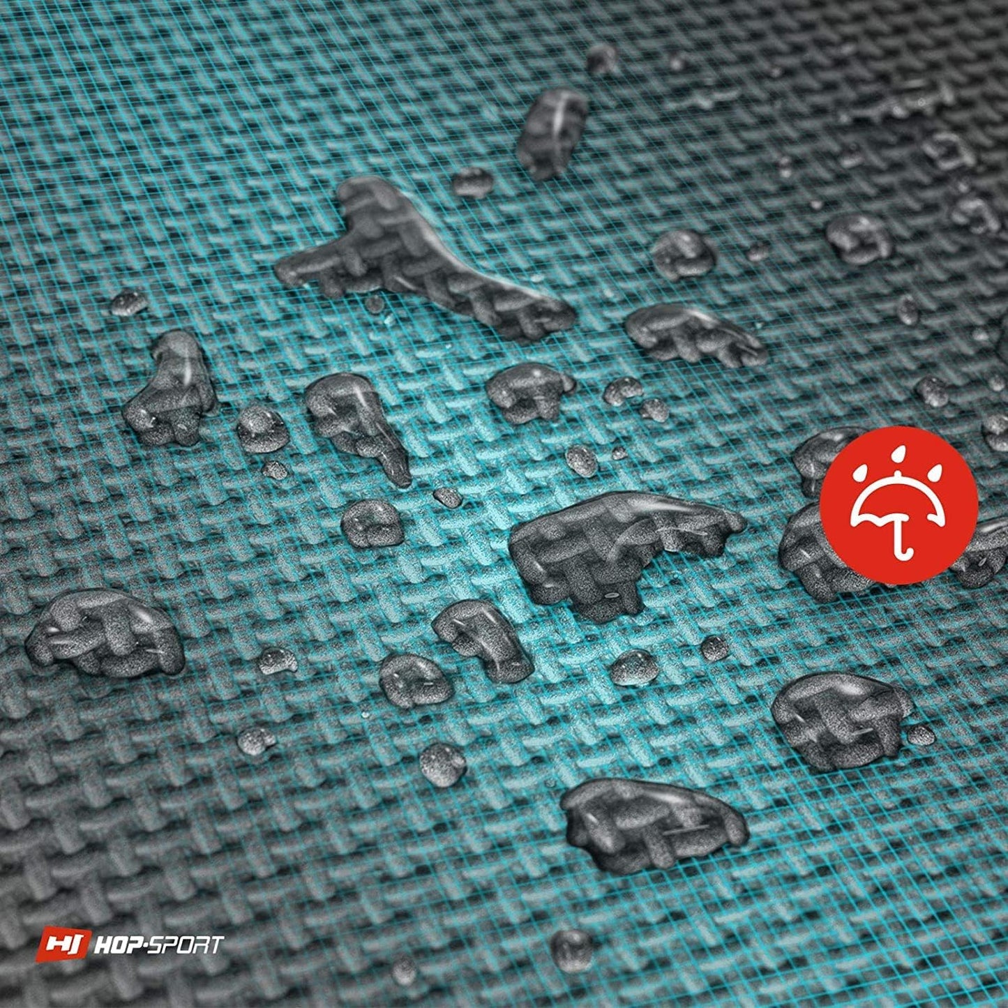 9er-Set rutschfeste Puzzlematte für Fitnessgeräte-Bodenschutz, Schwarz/Grau/Grü