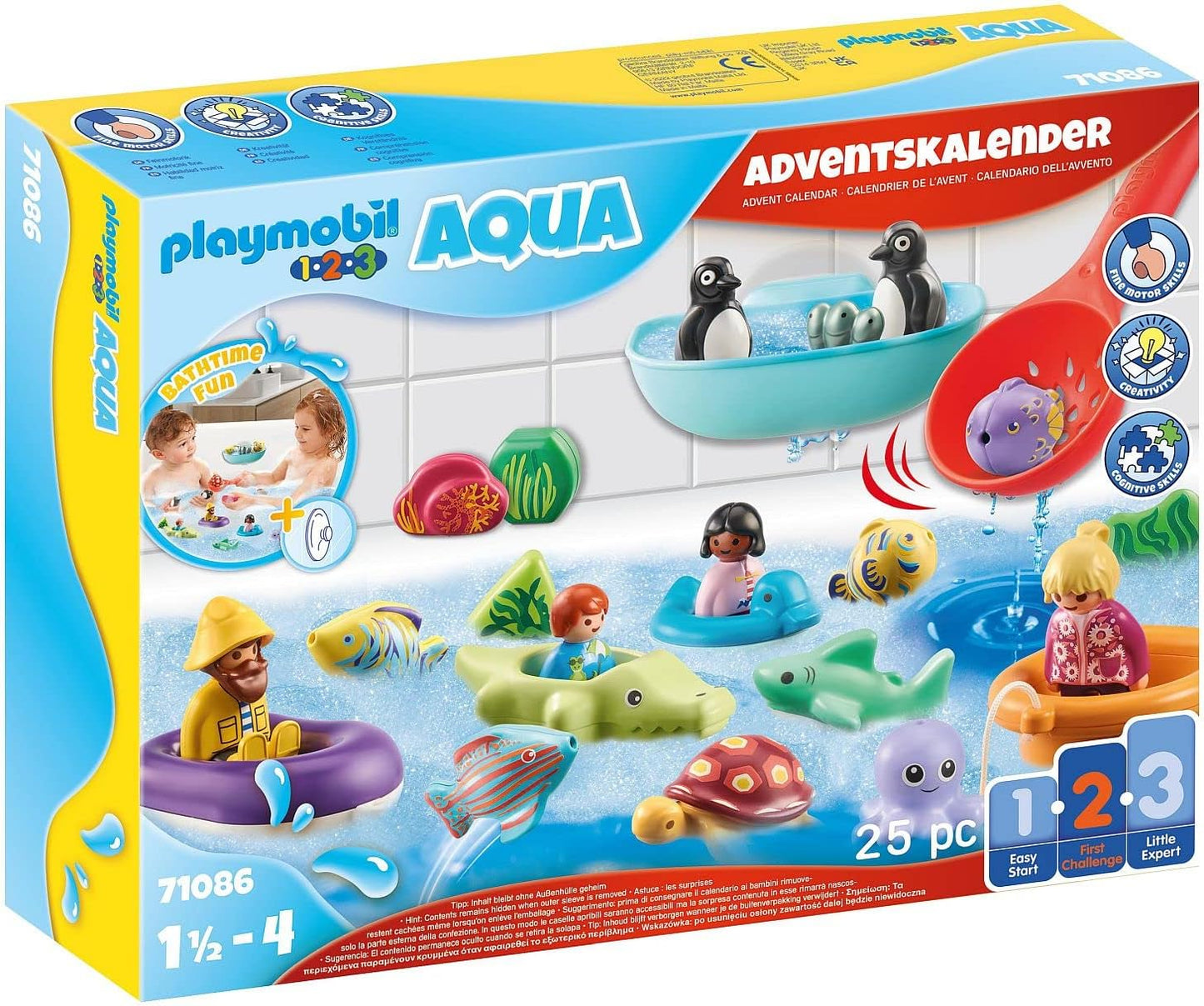 Adventskalender 1.2.3 Aqua (71086), Einzeln