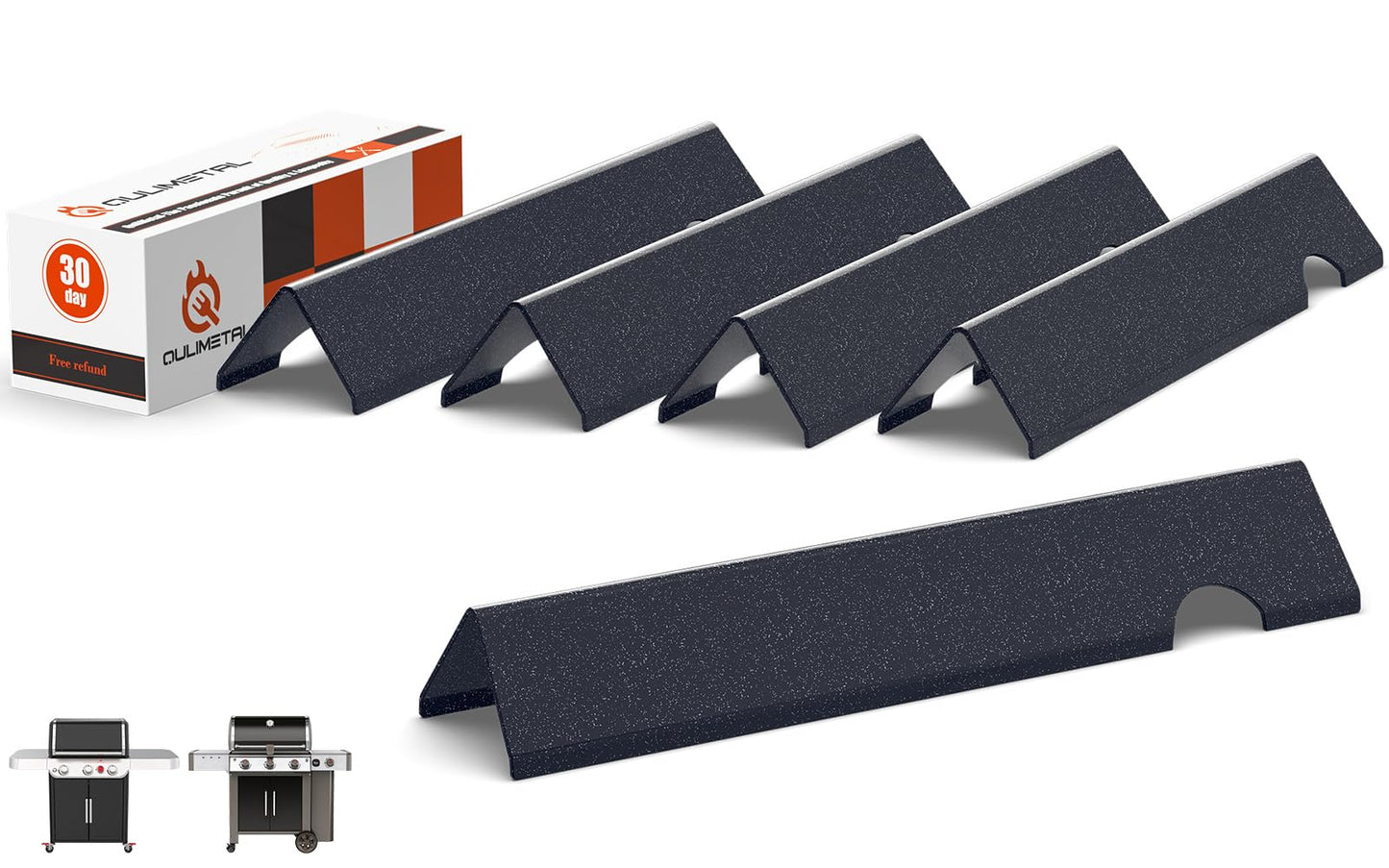 Aromaschienen für Weber Genesis, Porcelain Steel for Genesis II / II LX 300