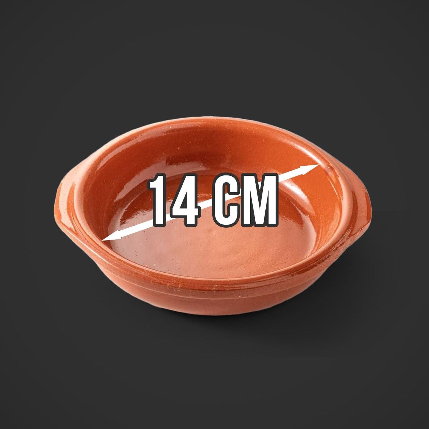 6er-Set Keramikschalen, 14 cm - 6er Set