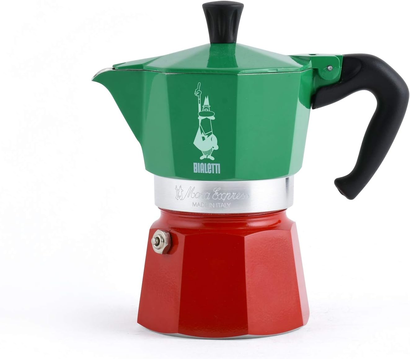 Moka Express - Espressokocher für 3 Tassen, 3 Tassen