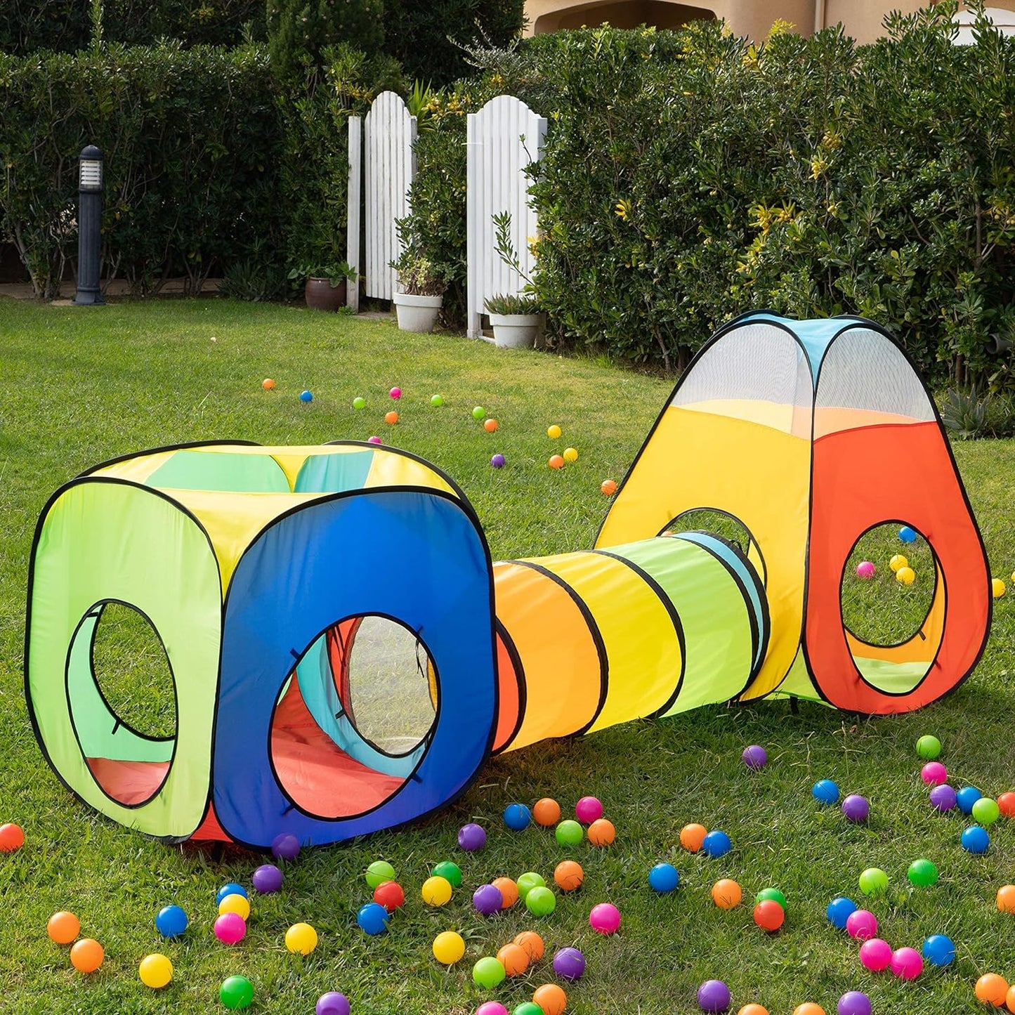 3 in 1 Spielzelt, 3 in 1 Mehrfarbig B