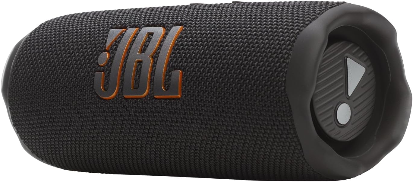 Tragbarer Bluetooth-Lautsprecher Flip 7 mit 16h Akkulaufzeit, Schwarz