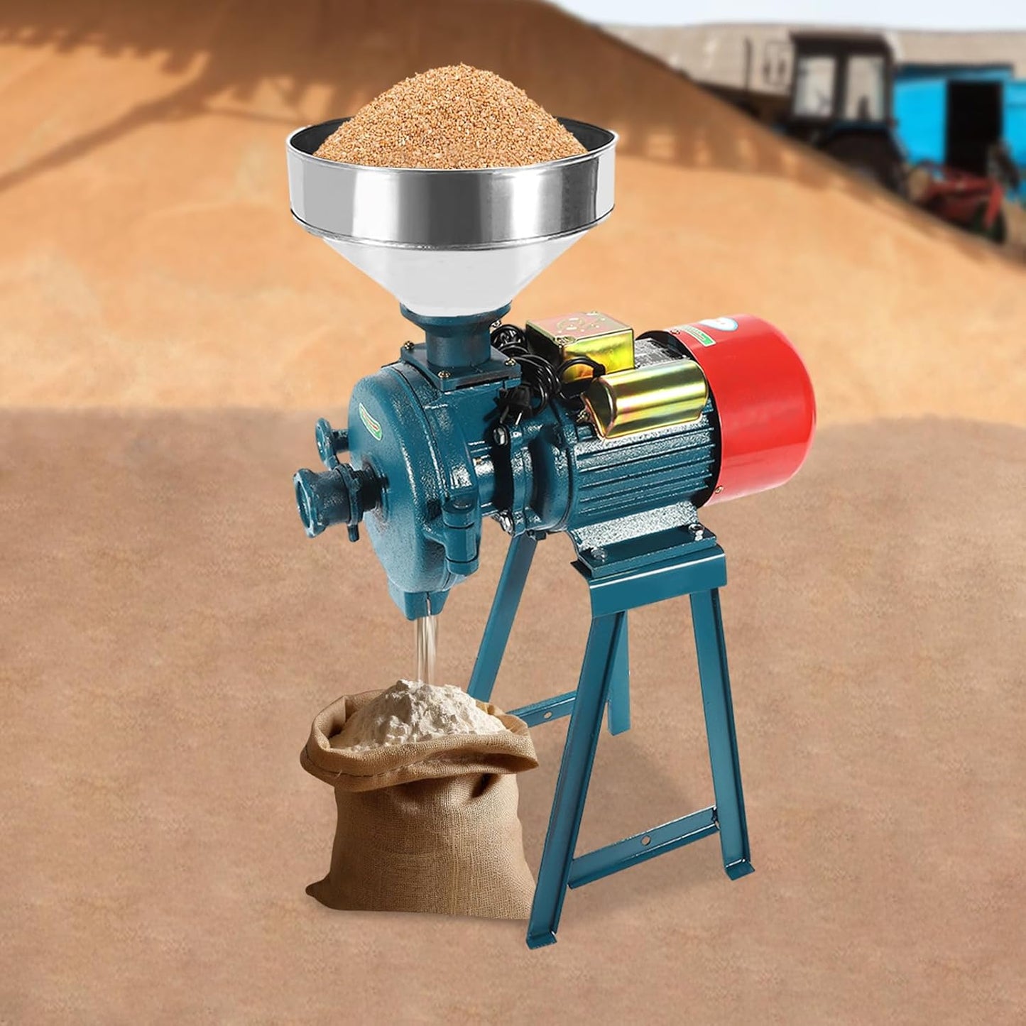 Getreidemühle, Grün, 2200 Watt