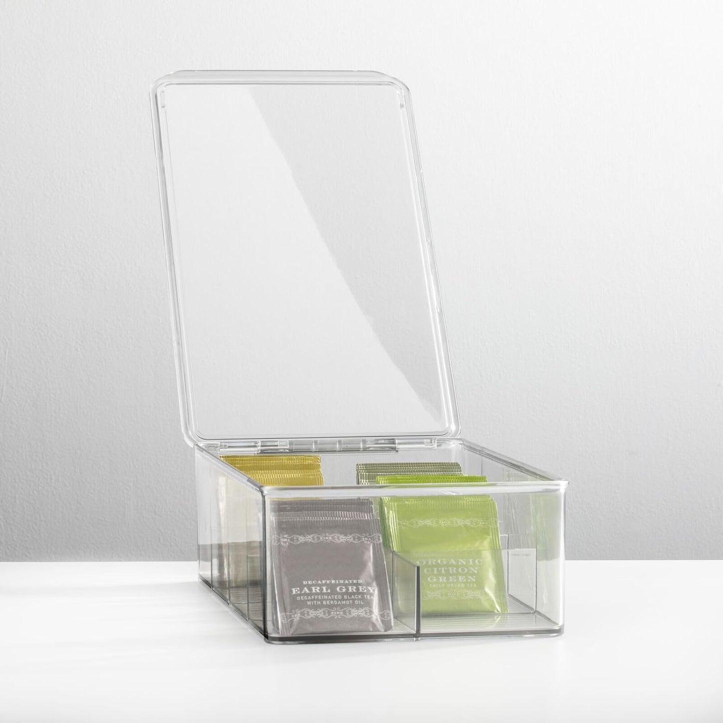 Küchen-Organizer Teebox-Set (2 Stück, 8 Fächer)