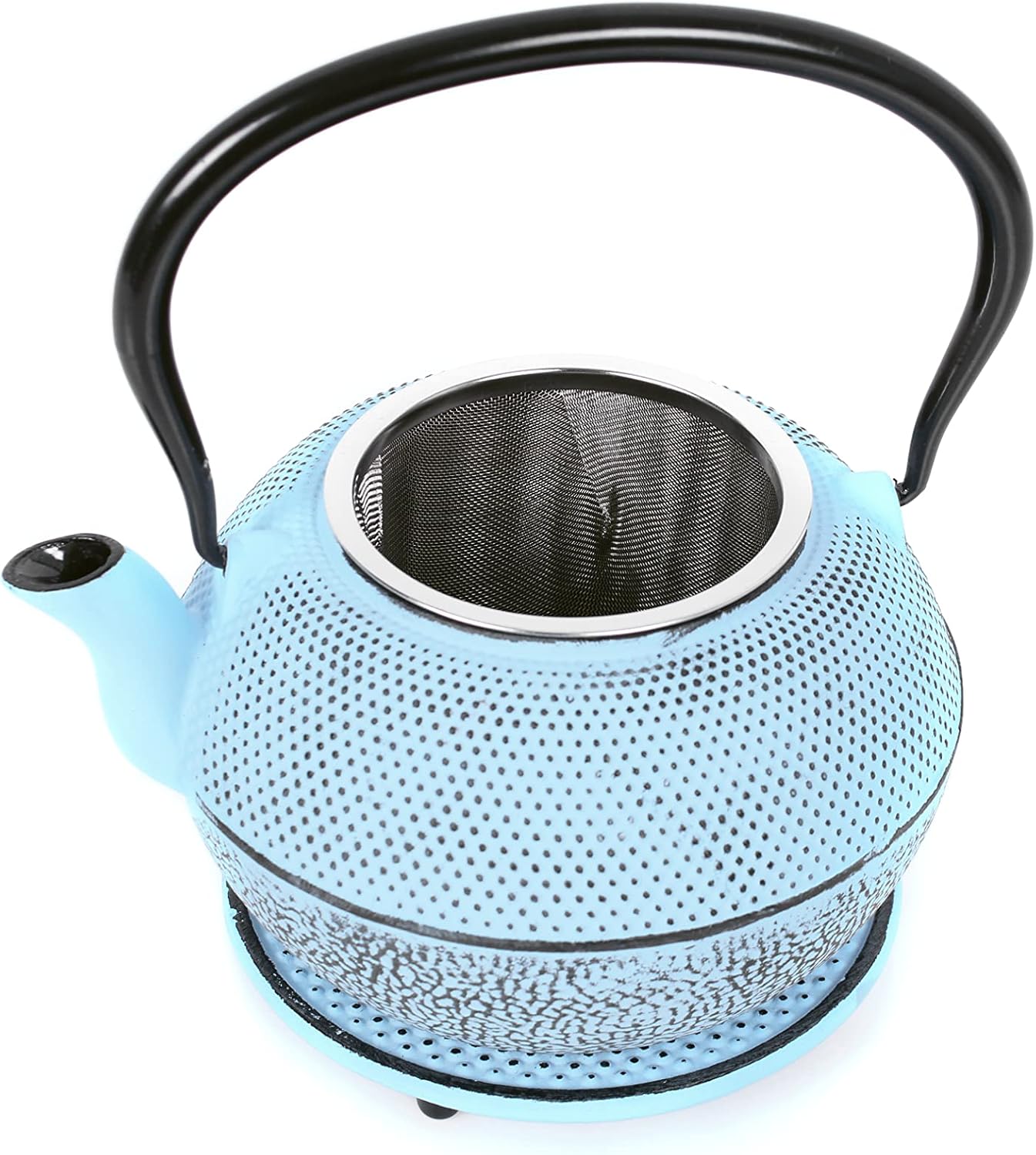Teeservice mit Tassen und Untersetzer, 1,1 L Hellblau