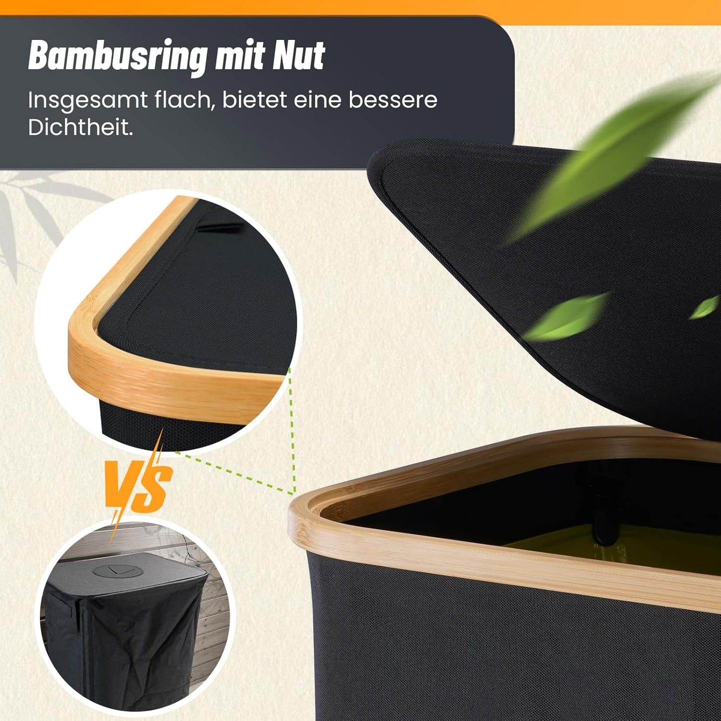 Pfandflaschen Sammelbehälter, Schwarz 160L