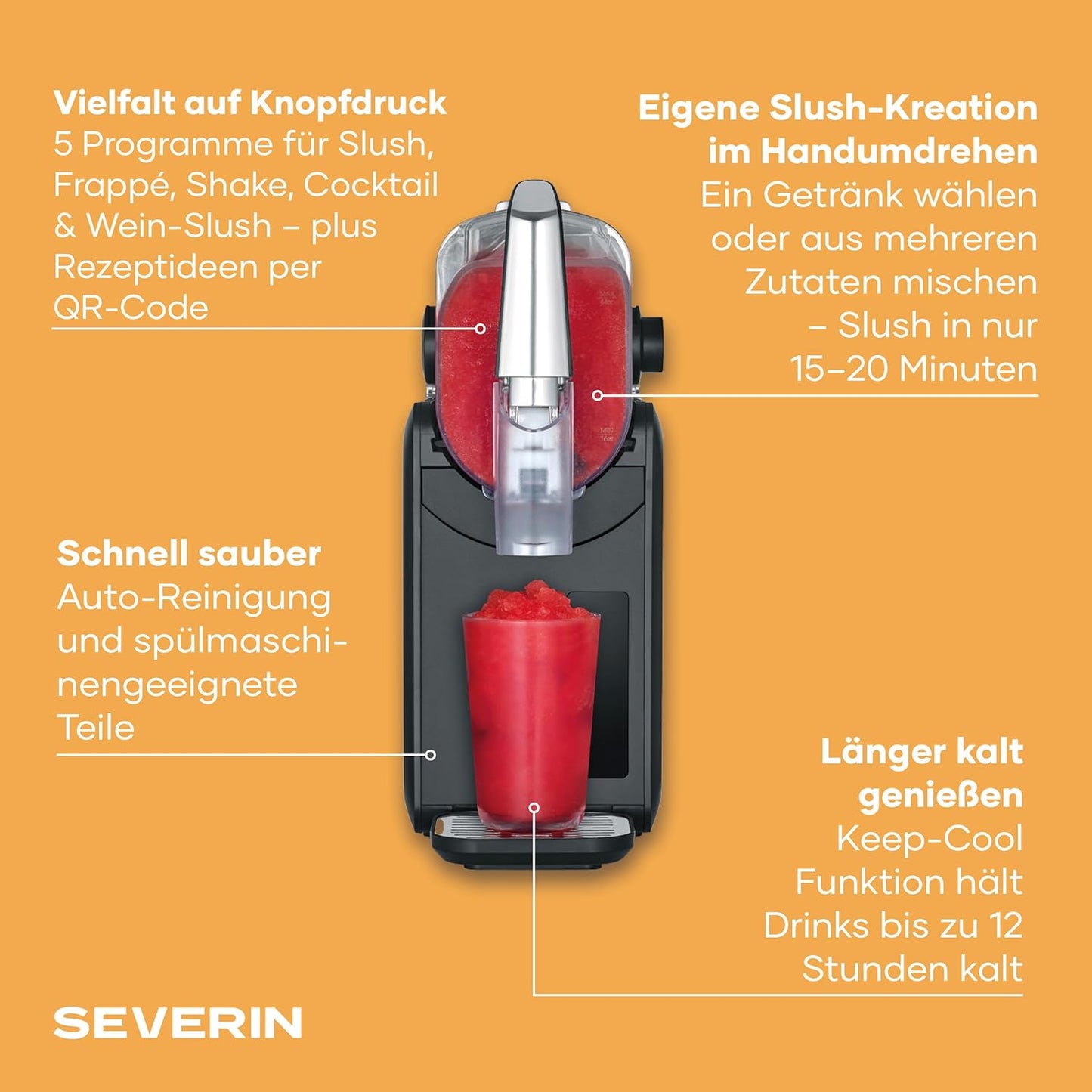 Slush-Eis-Maschine EZ 9520, Slush Eis Maschine