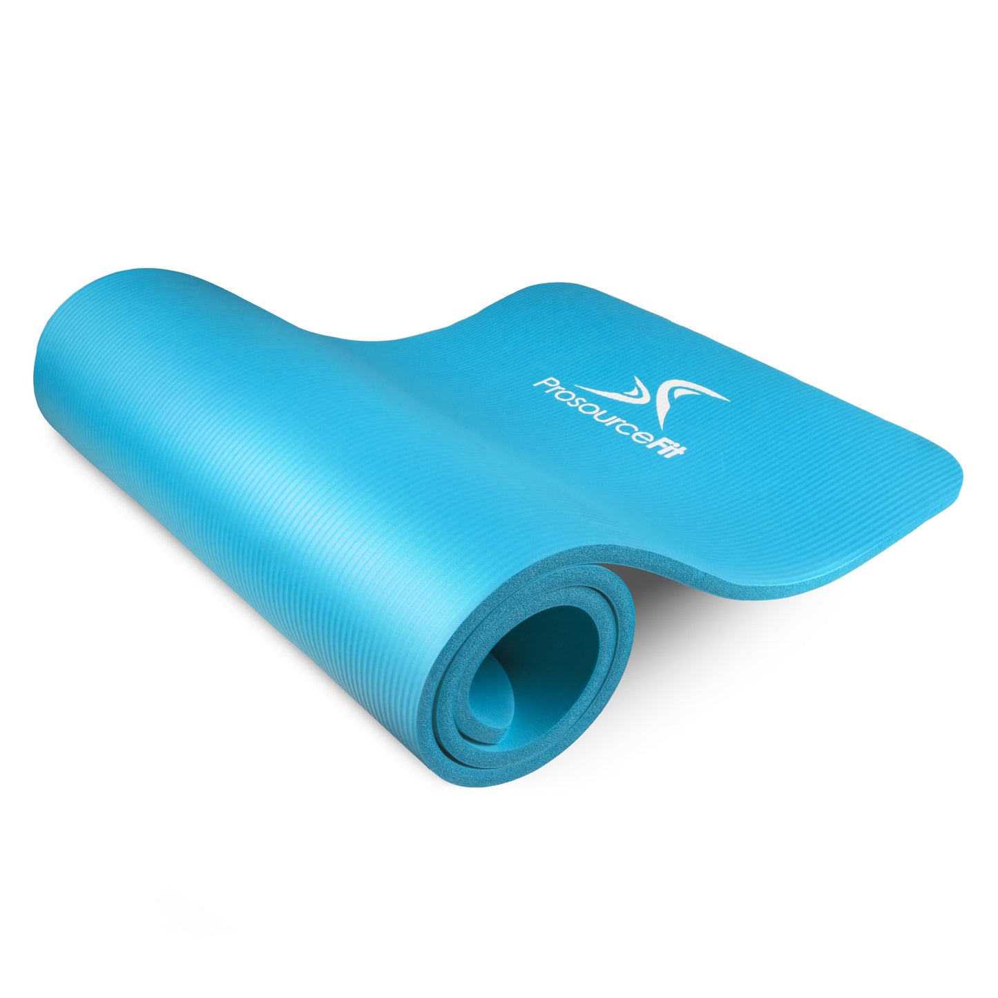 Yoga- und Pilatesmatte, 1/2" Aqua