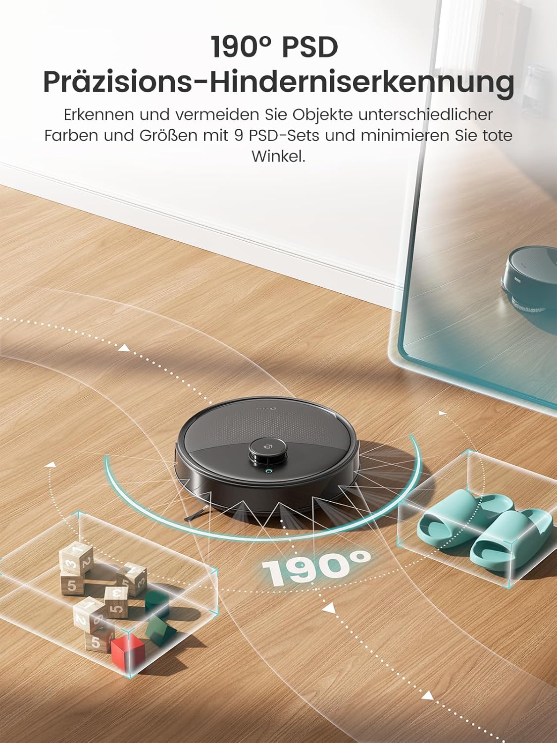 Saugroboter M3 Max mit Wischfunktion, M3 max