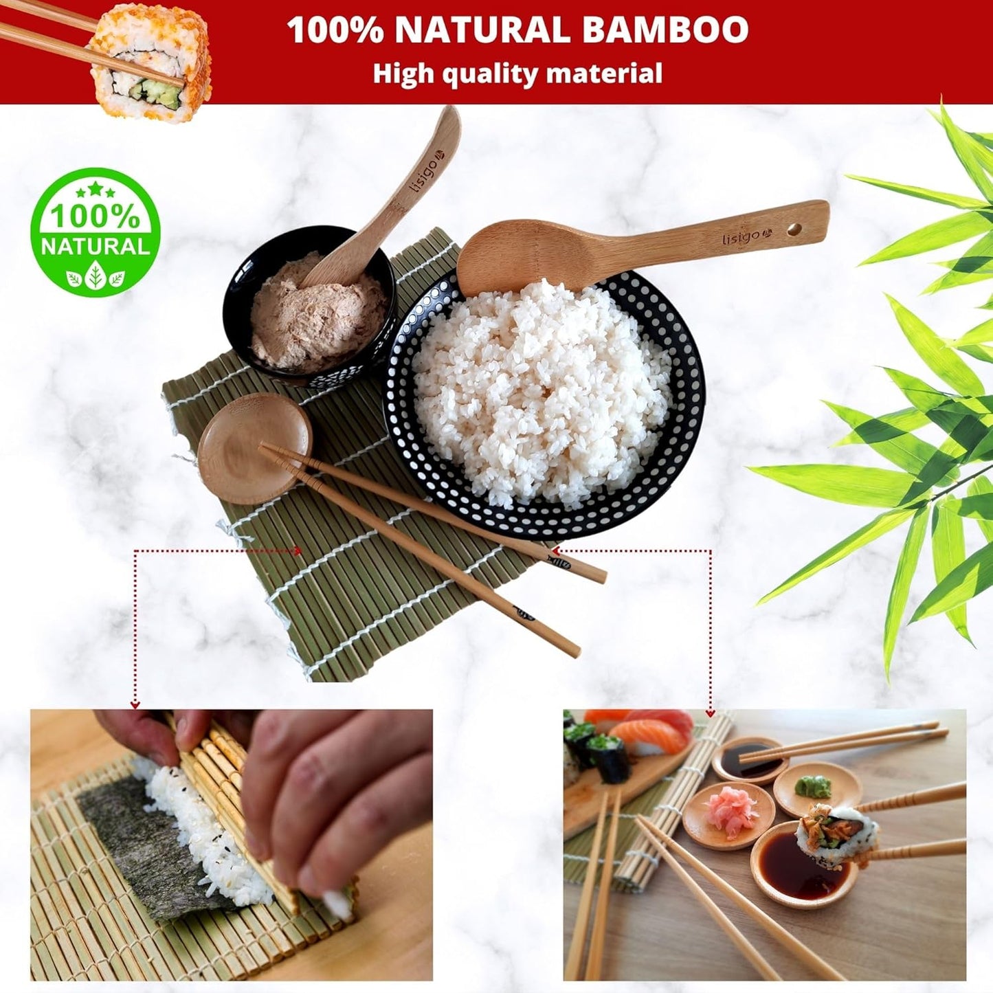 15-teiliges Sushi Maker Set