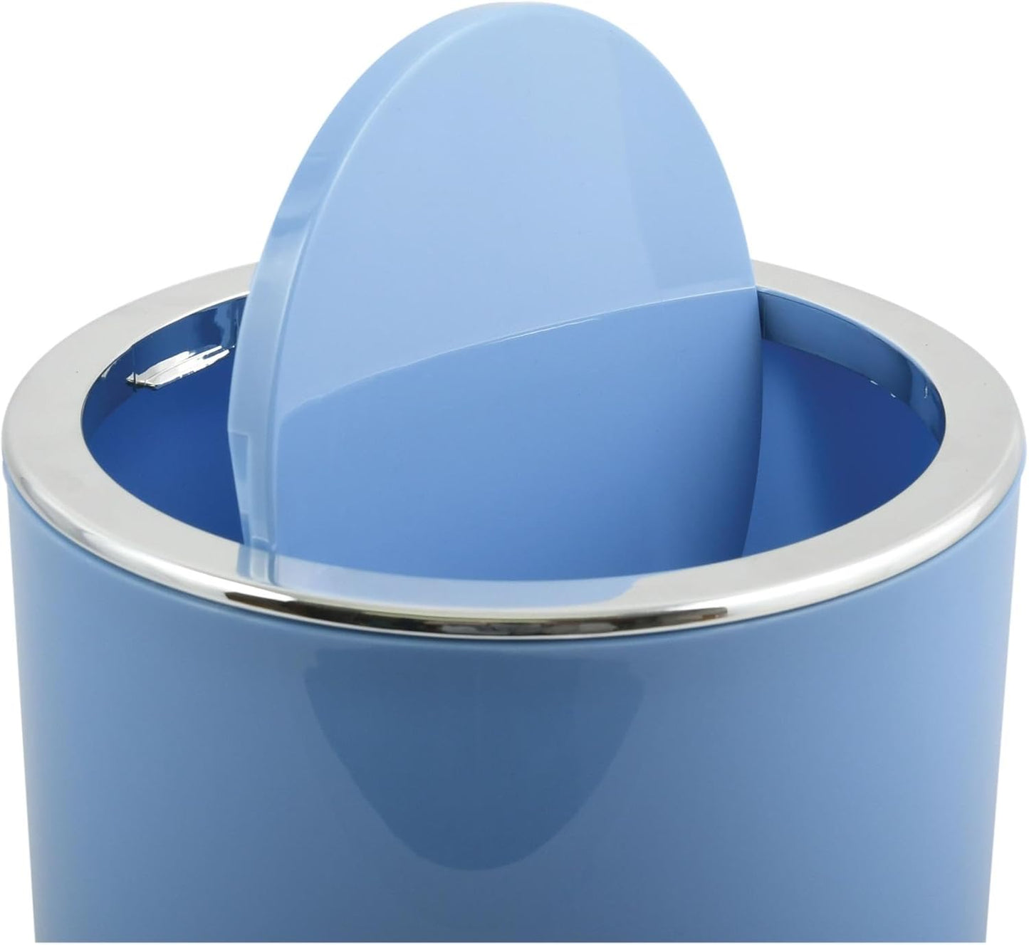 Kamaka Abfalleimer mit Schwingdeckel, Hellblau