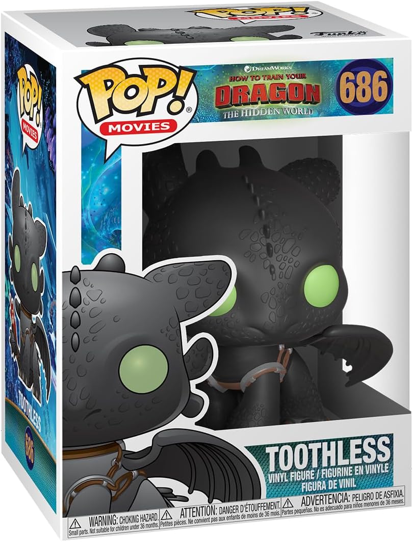 Pop! Toothless: How to Train Your Dragon 3