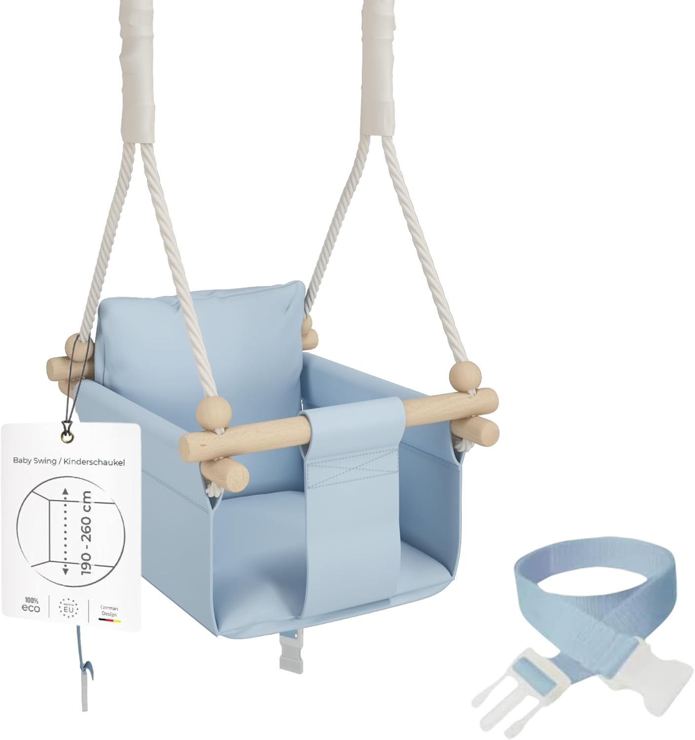 Babyschaukel, Blau
