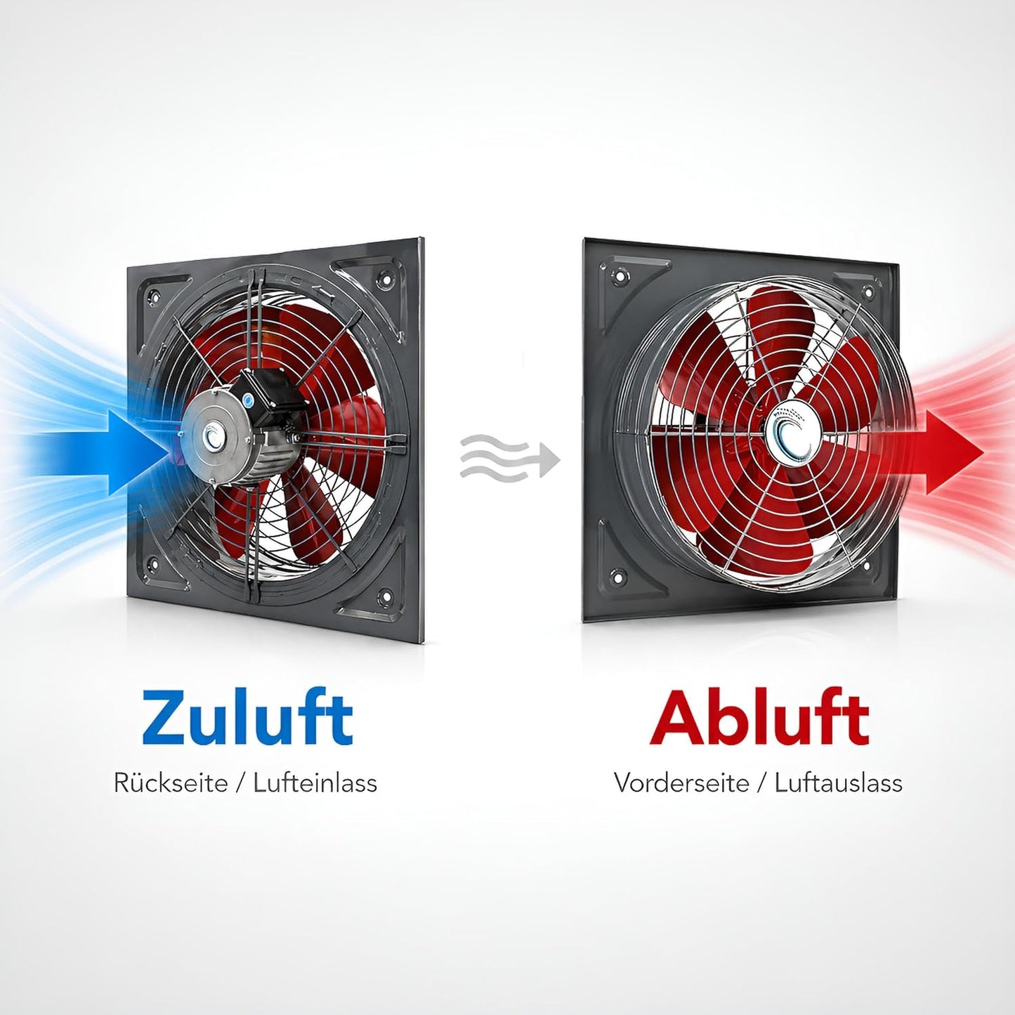 Hochleistungs-Axialventilator KSA500 (6900m³/h), KSA500; 6900m³/h