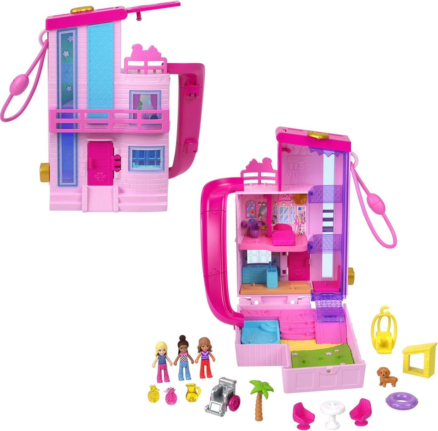 Barbie Traumvilla mit Aufzug & Pool, Barbie-traumvilla