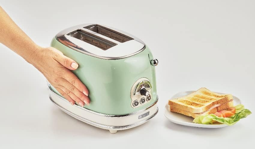 Vintage Langschlitztoaster, Grün