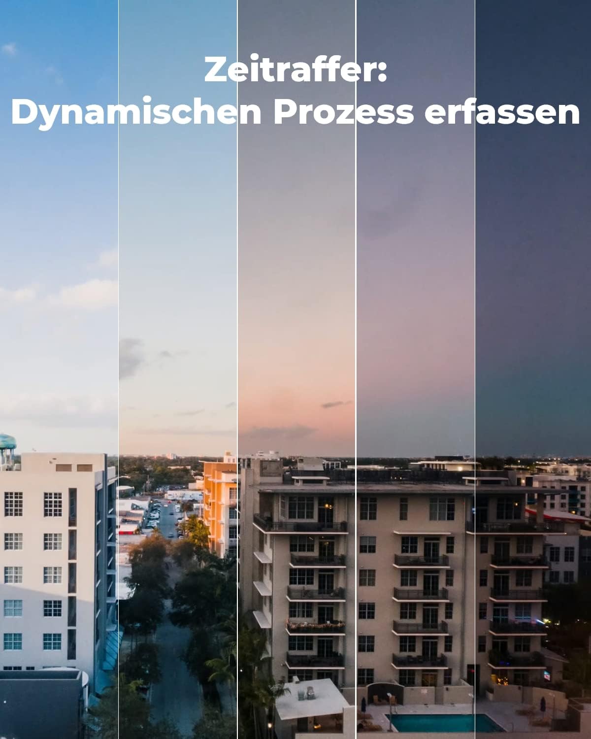4K Smarte IP Kamera mit Personen-/Autoerkennung, Weiss
