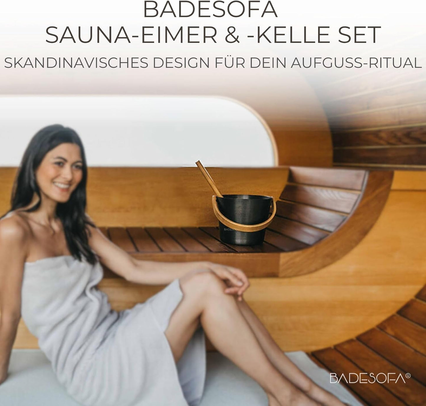 Sauna-Eimer Set, Saunaeimer-Set
