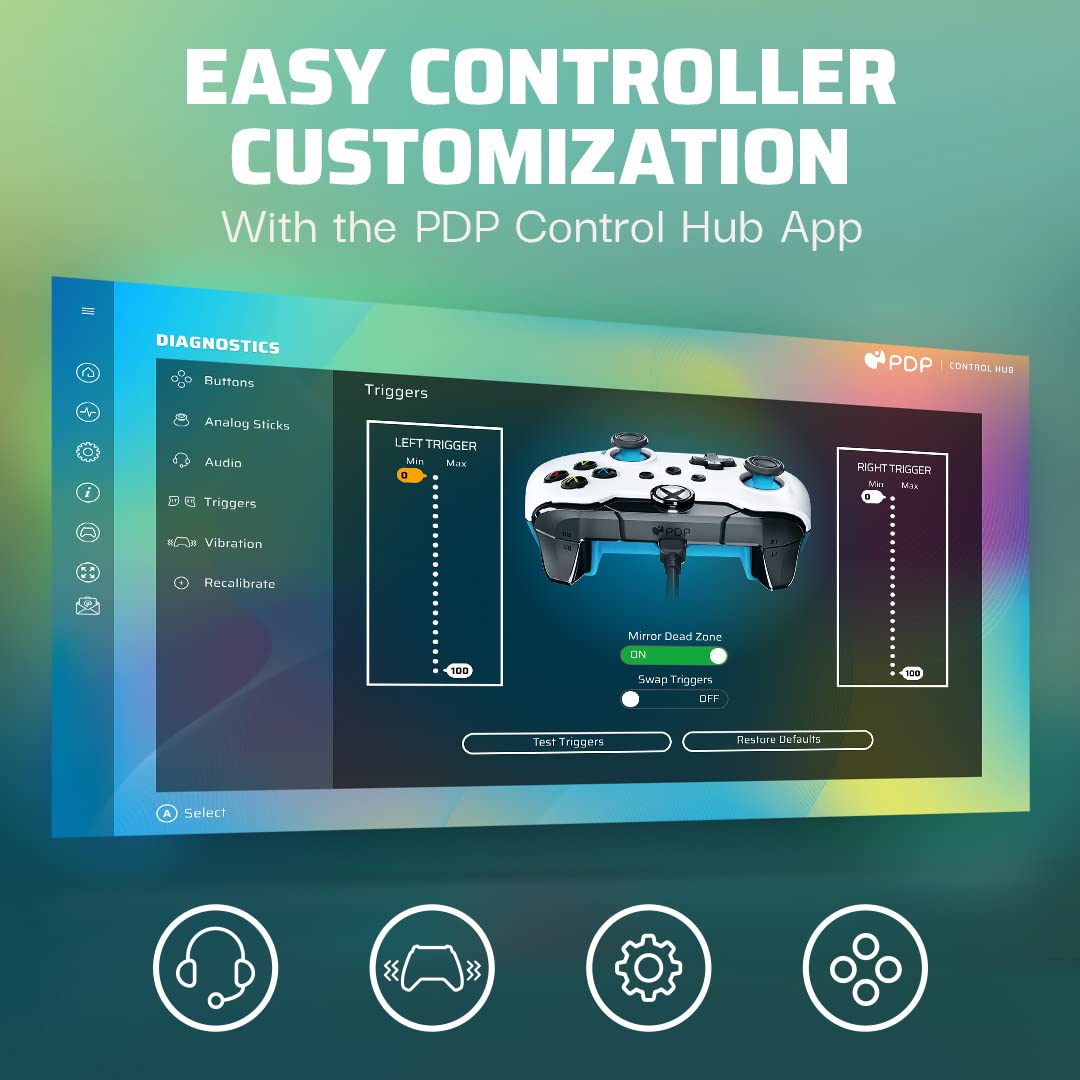 Wired Controller - Ion White, Gamepad, Ion White