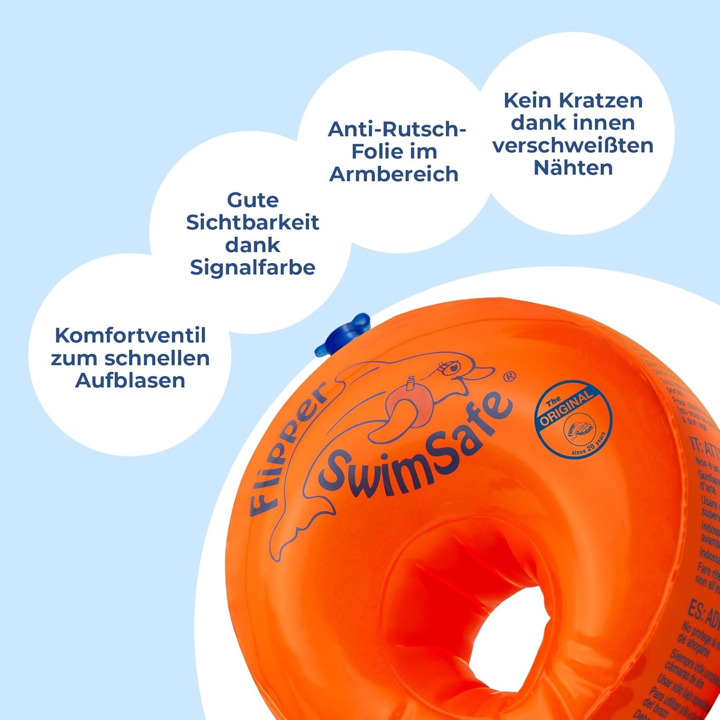 Schwimmflügel mit Spielzeug, Schwimmflügel mit Spielzeug