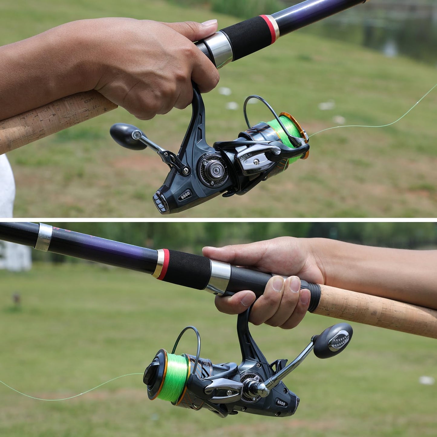 Freilaufrolle mit Carbon Fiber Drag, BDM-6000