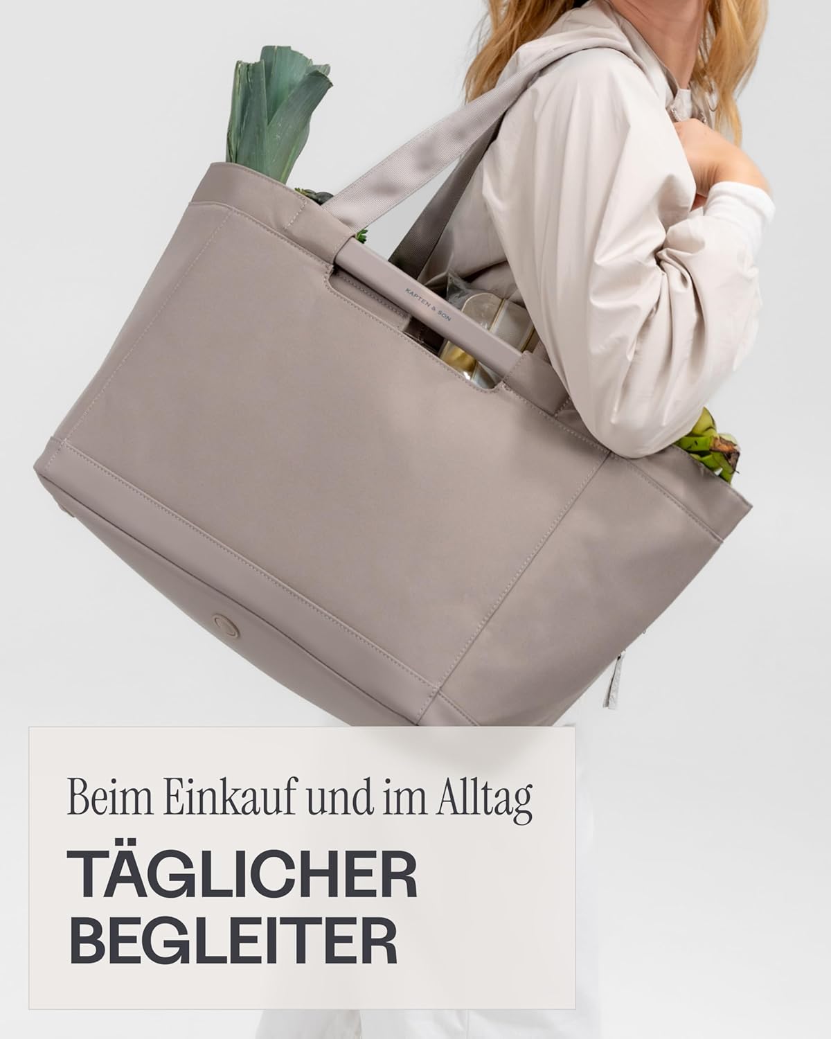 Faltbarer Einkaufskorb, 25 L, Muted Rose
